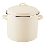 Rachel Ray 12-Quart Induction Enamel Stockpot with Lid