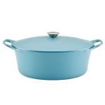 Rachel Ray 6.5-Quart NITRO Cast Iron Dutch Oven