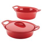 Rachel Ray 3-Piece Ceramic Casserole Set