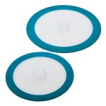 Rachel Ray 2-Piece Silicone Suction Lid Set